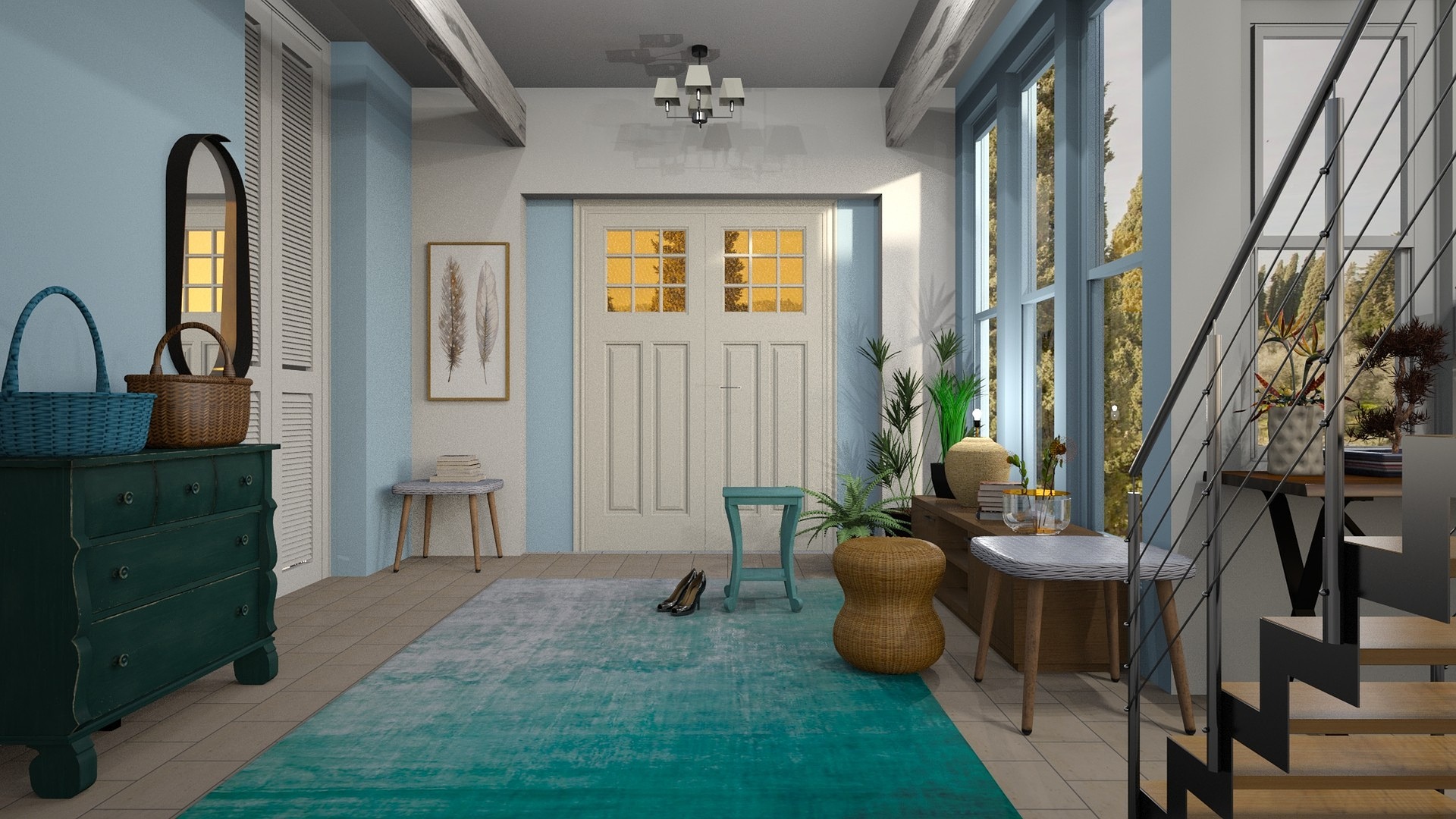 Image of modern farmhouse design