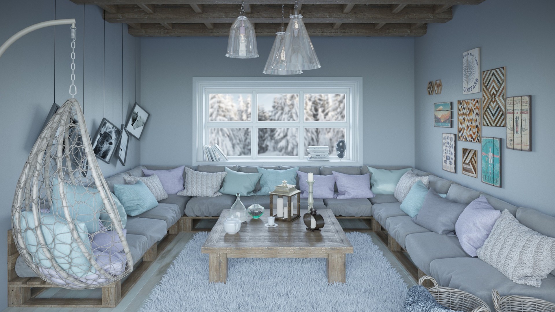Image of shabby chic interior design